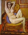 Nude on a Blue Cushion 1924 abstract fauvism Henri Matisse